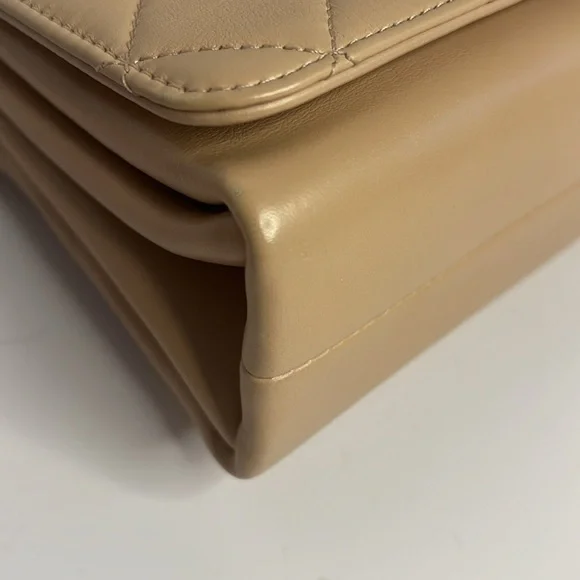 CHANEL Pearl Boy Chain Pink Mini Flap Bag - Picture 7 of 16